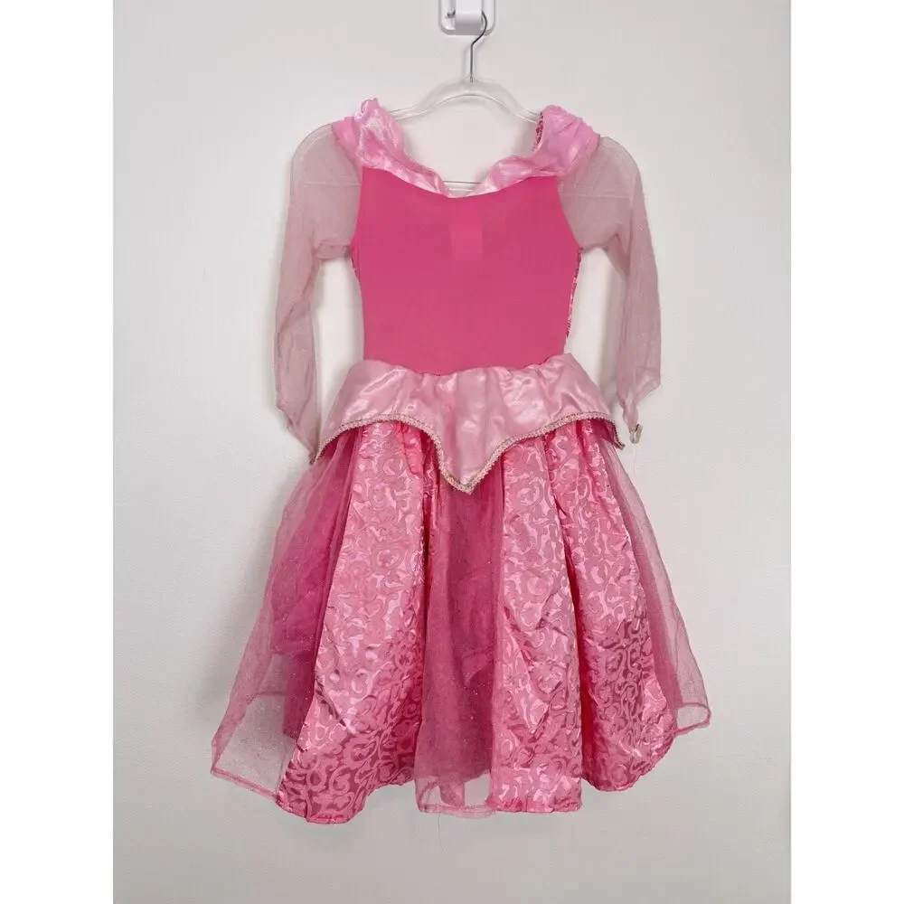 Disney Parks Sleeping Beauty Aurora Costume Girls Dress Medium